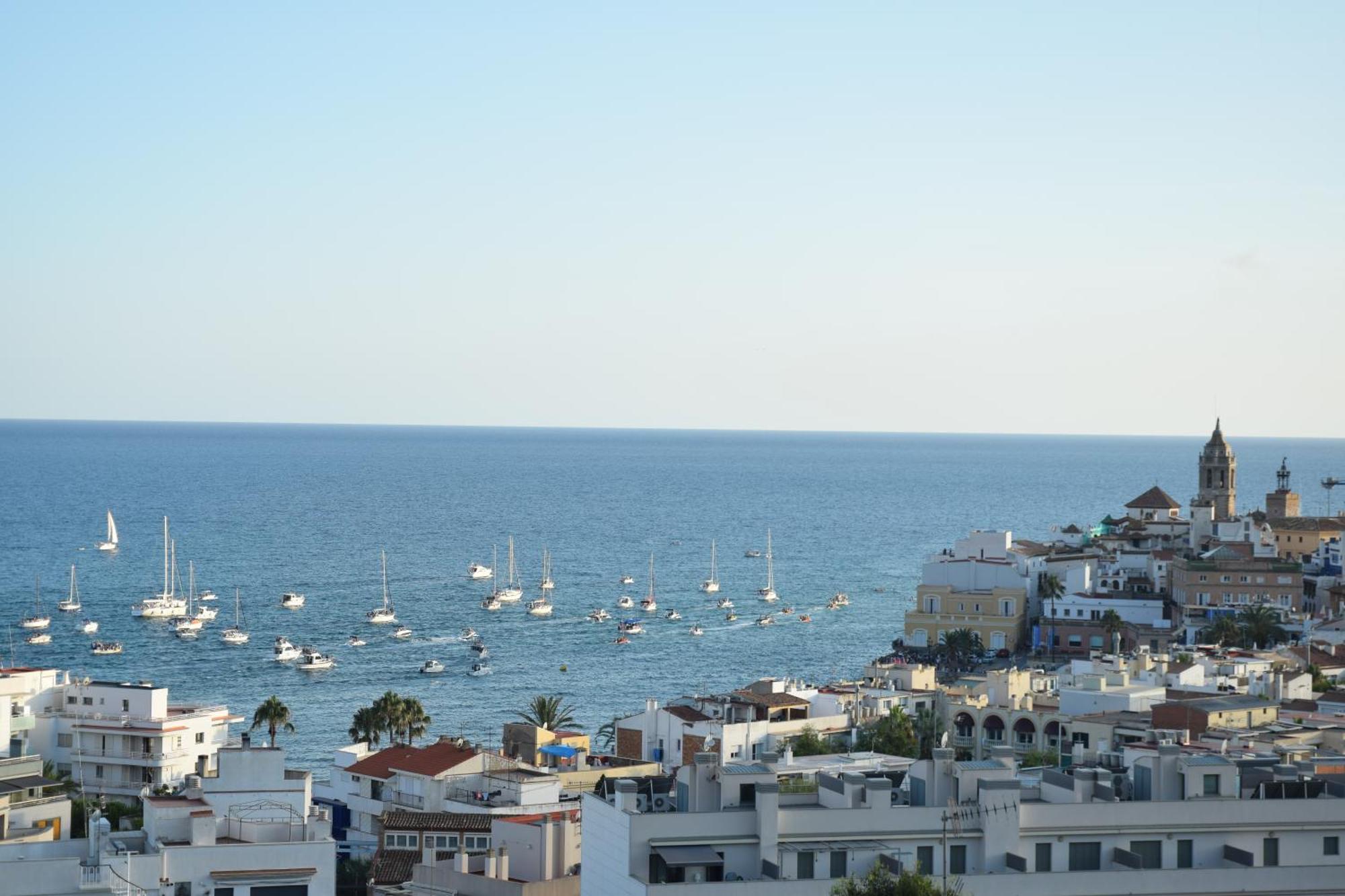Apartamento Marinero, Vistas Impresionantes. Σίτζες Εξωτερικό φωτογραφία