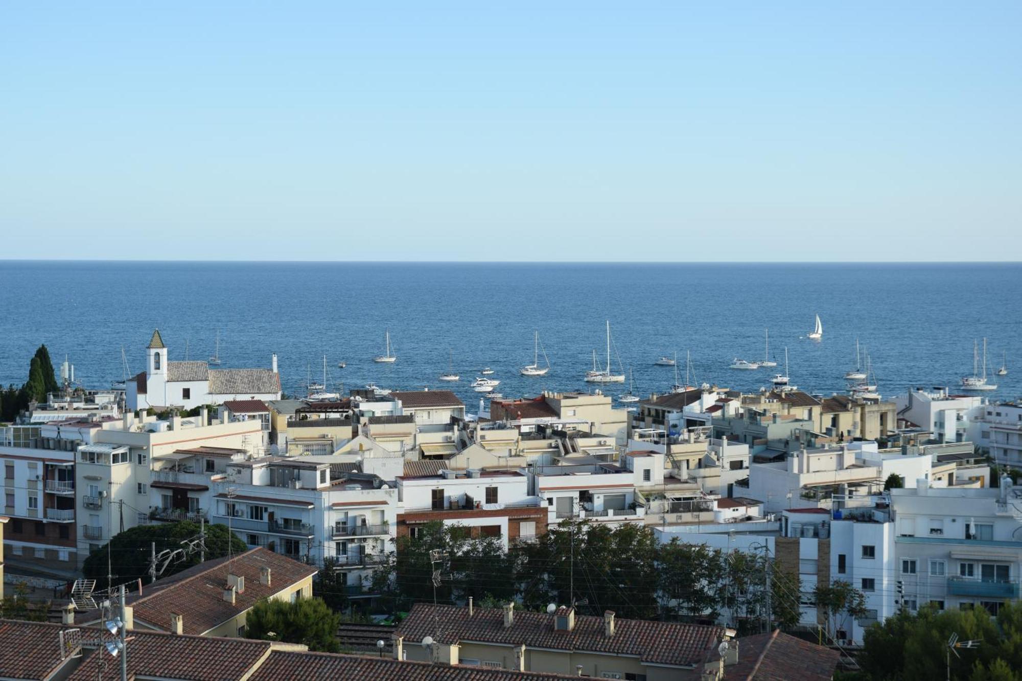 Apartamento Marinero, Vistas Impresionantes. Σίτζες Εξωτερικό φωτογραφία