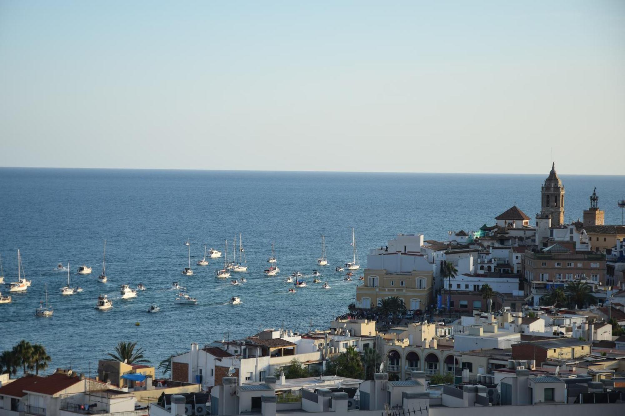 Apartamento Marinero, Vistas Impresionantes. Σίτζες Εξωτερικό φωτογραφία
