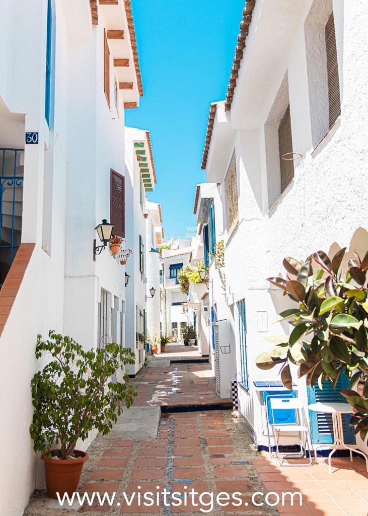 Apartamento Marinero, Vistas Impresionantes. Σίτζες Εξωτερικό φωτογραφία