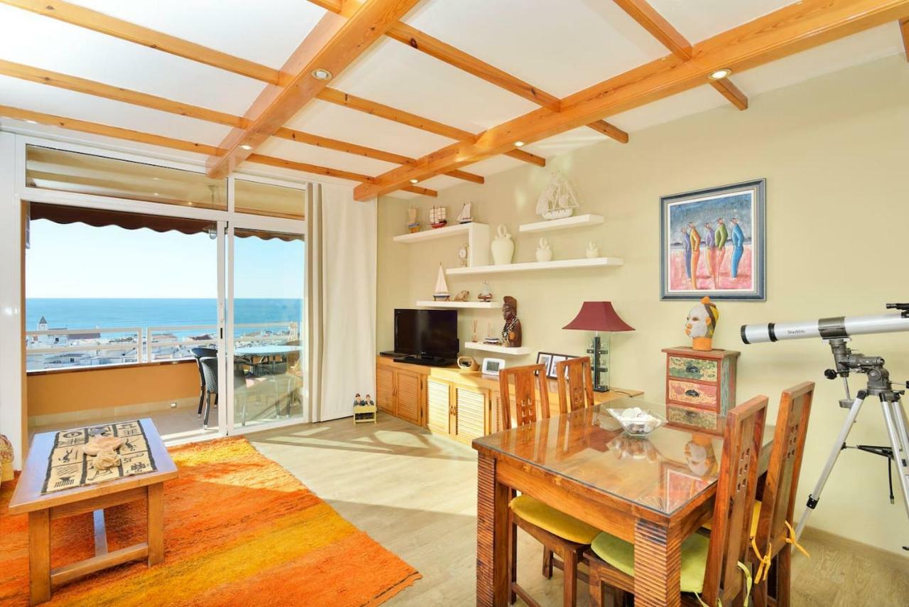Apartamento Marinero, Vistas Impresionantes. Σίτζες Εξωτερικό φωτογραφία