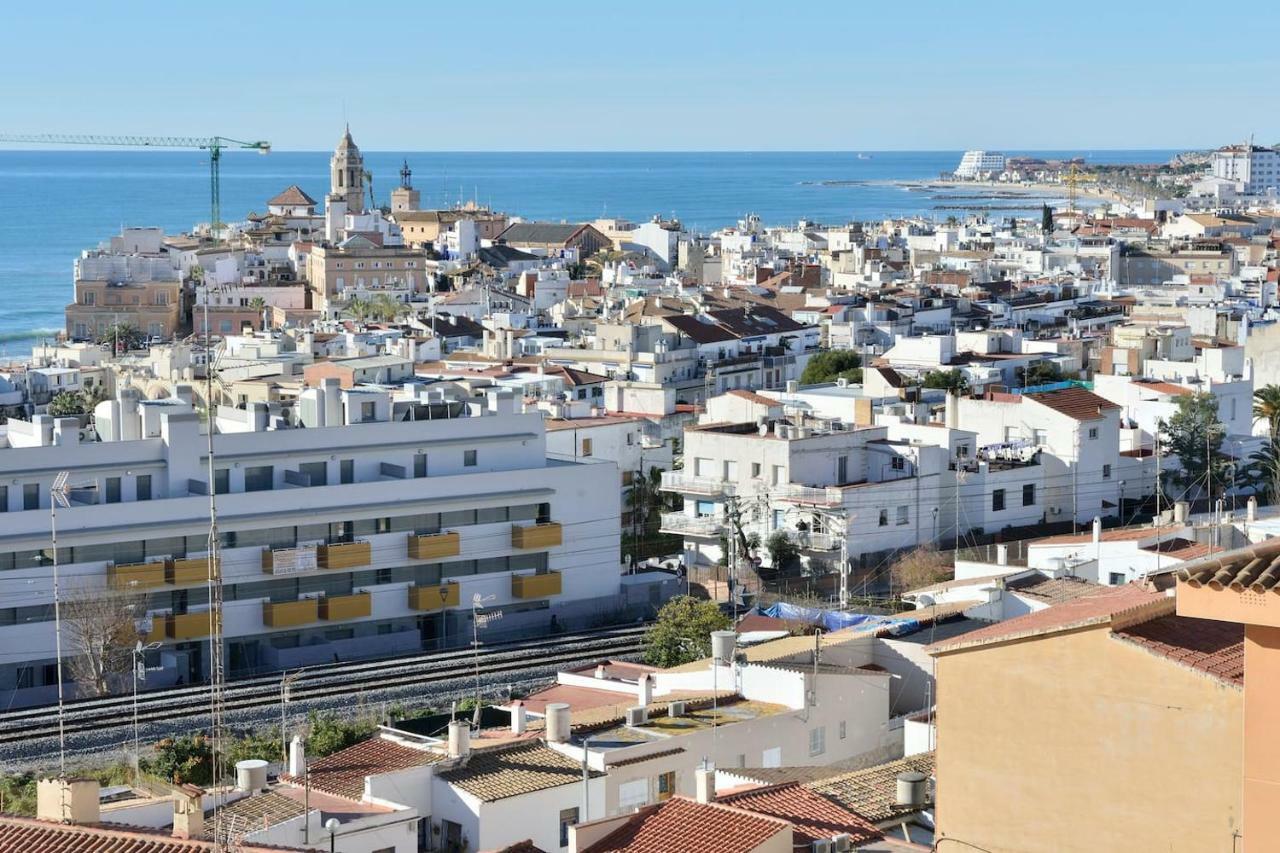 Apartamento Marinero, Vistas Impresionantes. Σίτζες Εξωτερικό φωτογραφία